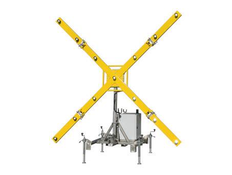 FIREFLY portable lighted runway closure marker