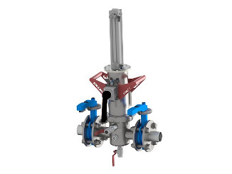 Pipeline magnetic separator MSP-SC ORCA with semi-automatic cleaning